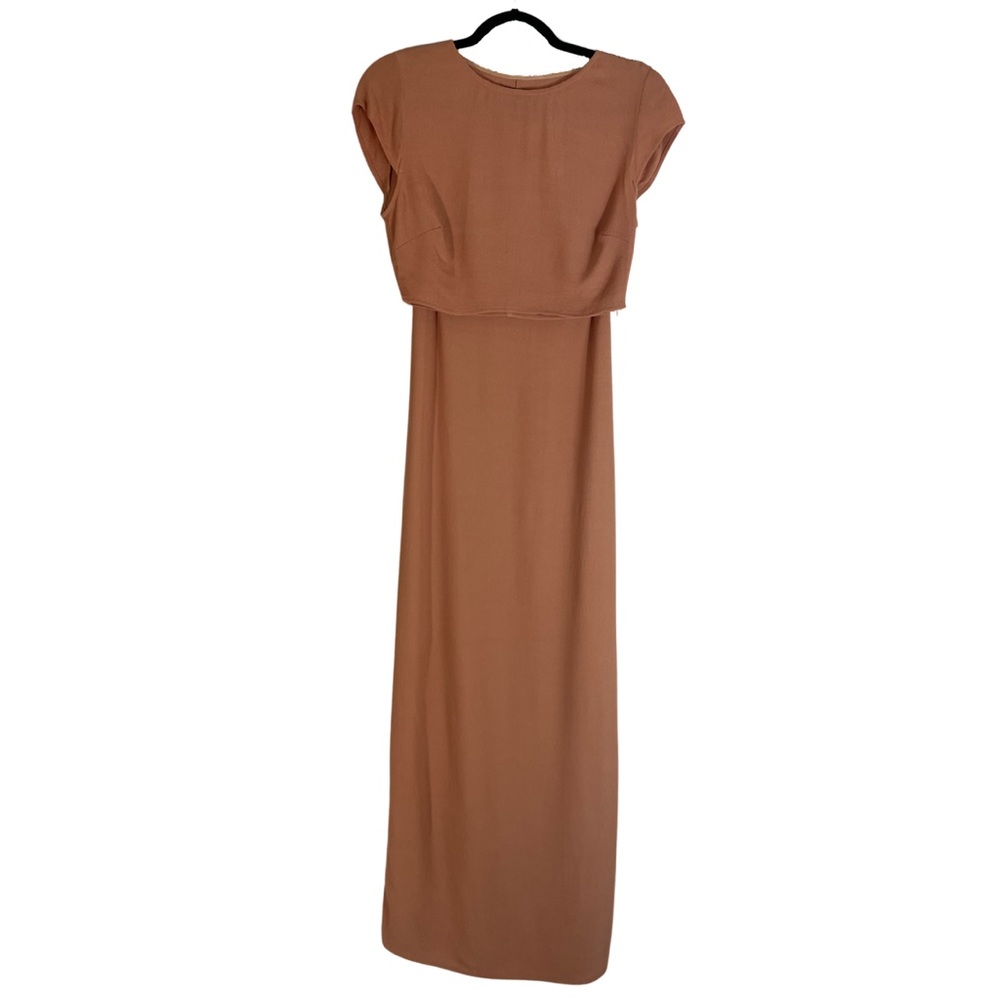 Reformation Strapless Dress and Crop Top Set